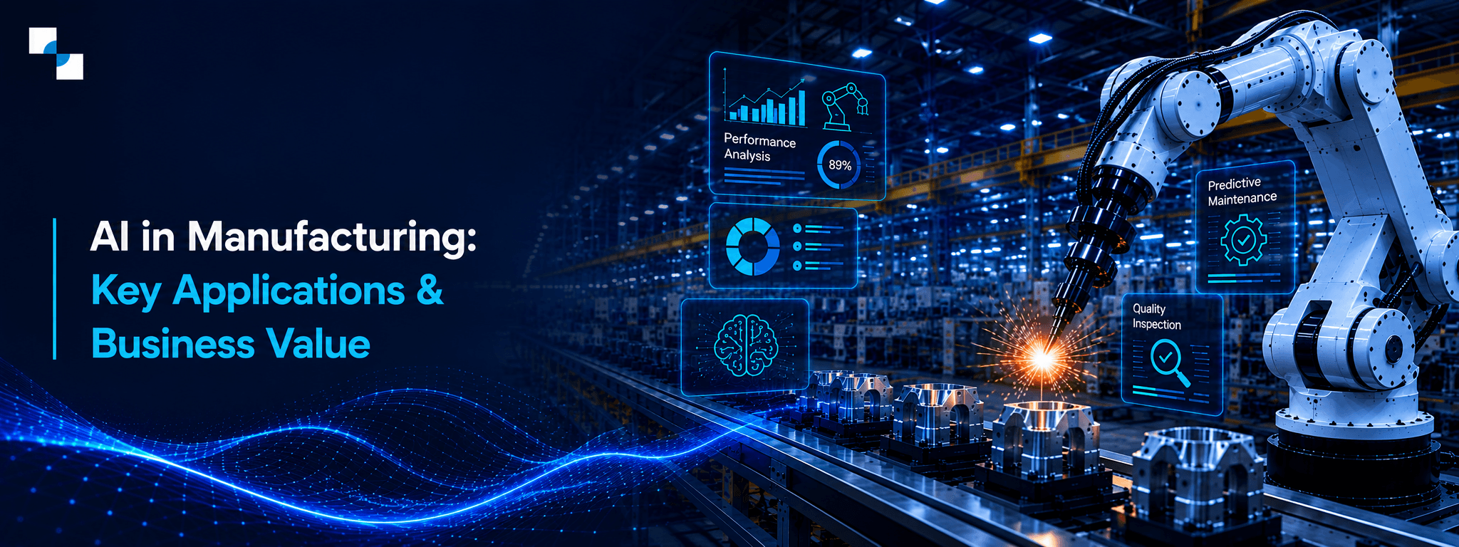 AI in Manufacturing: Prominent Applications Across Factory Operations